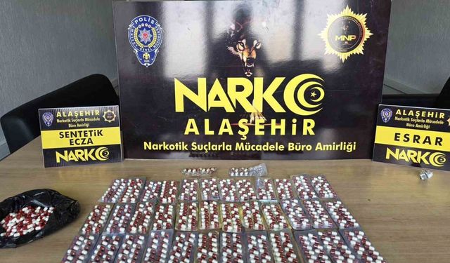 Alaşehir polisi uyuşturucu tacirlerine göz açtırmıyor