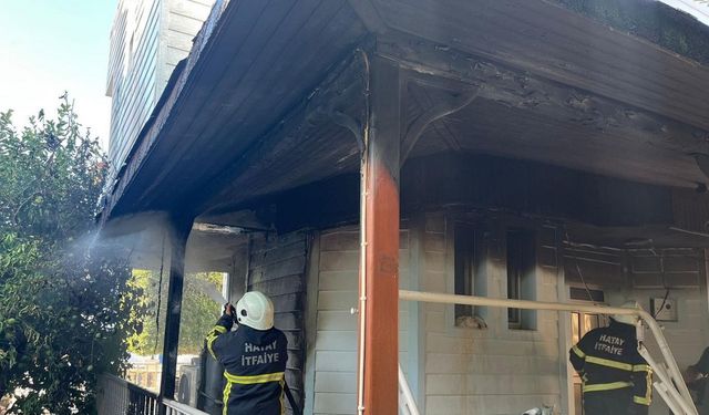 Arsuz’da korkutan yangın