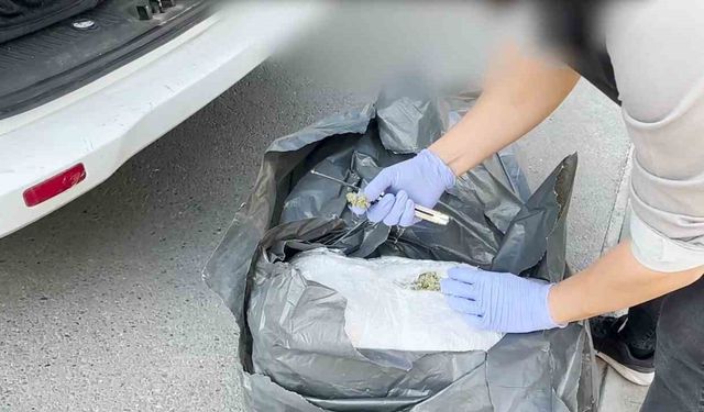 Batman’da durdurulan araçta 20 kilo 400 gram uyuşturucu ele geçirildi