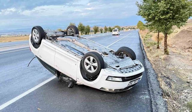 Batman’da otomobil takla attı: 1 yaralı