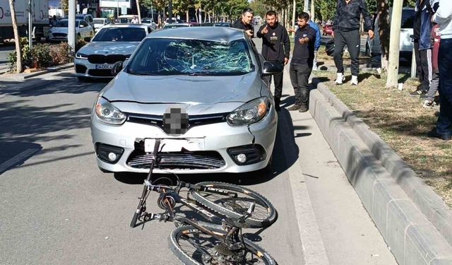 Batman’da otomobilin çarptığı bisikletli ağır yaralandı