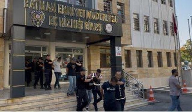 Batman’da "Torbacı Operasyonu": 5 tutuklama