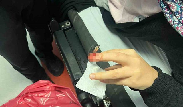 Batman’da yemek hazırlayan kadının parmağına blender parçası battı