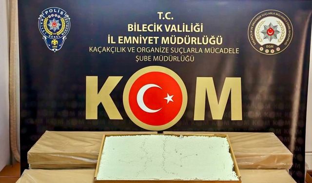 Bilecik’te kaçak sigara operasyonu: 1 gözaltı