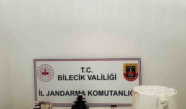 Bilecik’te kaçak tütün operasyonu