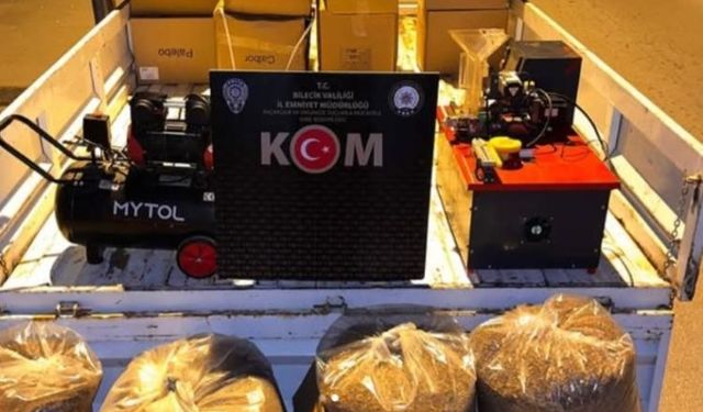 Bilecik’te kaçakçılık operasyonu: 1 şüpheli yakalandı