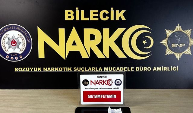 Bilecik’te narkotik ekiplerinden başarılı operasyon