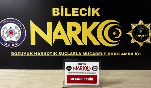 Bilecik’te narkotik operasyonu: 1 gözaltı