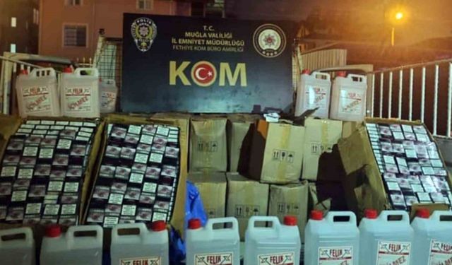 Bin 980 litre sahte şarap ele geçirildi