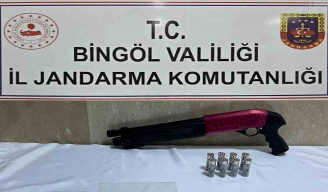 Bingöl’de uyuşturucu madde ve ruhsatsız silah ele geçirdi