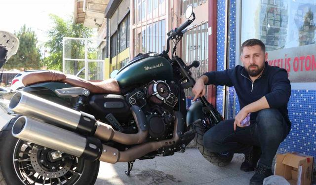 Bir hevesle sıfır kilometre motosiklet aldı, başına gelmeyen kalmadı