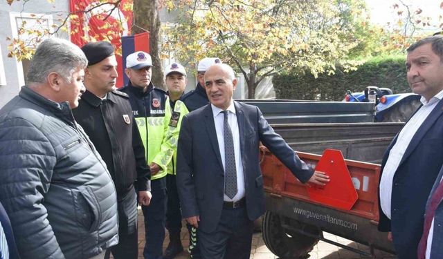 Bursa’da, "Trafikte Görünür Ol" projesi