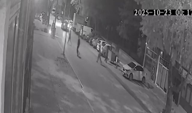 Cinayet gibi kaza kamerada