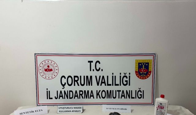 Çorum’da uyuşturucu operasyonları: 8 gözaltı