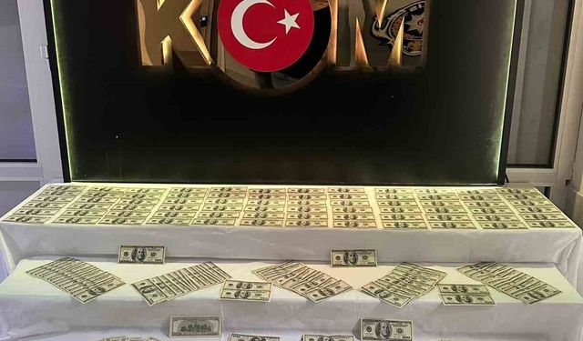 -Denizli’de 35 bin 100 dolar değerinde sahte banknot ele geçirildi