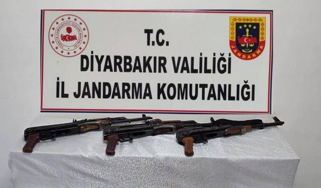 Diyarbakır’da silah kaçakçılığı operasyonu