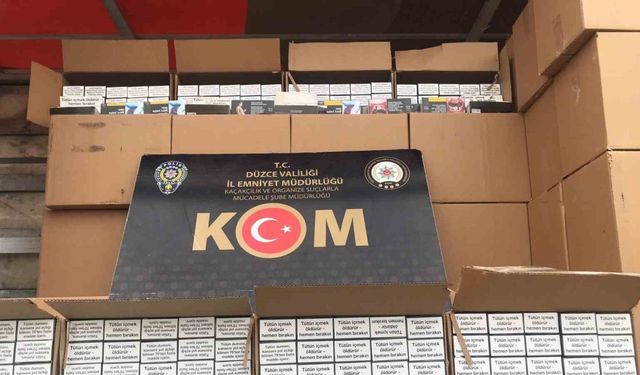Düzce’de kaçakçılara göz açtırılmıyor