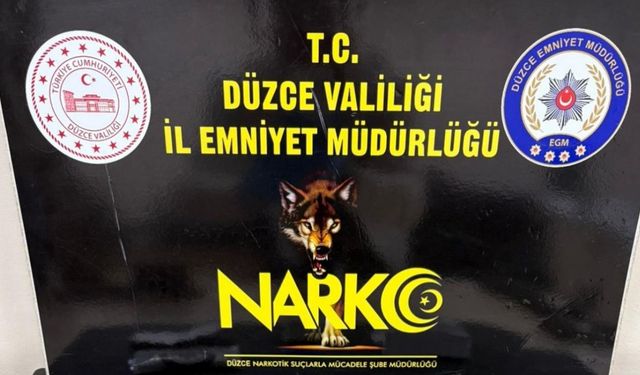 Düzce’de uyuşturucu operasyonu: 2 kişi tutuklandı