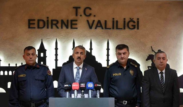 Edirne’de 9 ayda 287 terör örgütü üyesi yakalandı