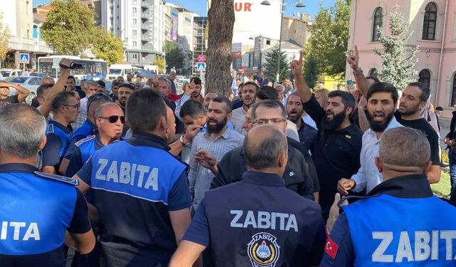 Elazığ’da izinsiz yürüyüş