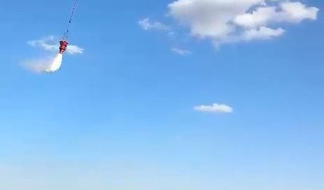 Elazığ’daki kırsal alan yangını söndürüldü