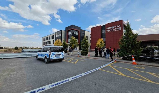 ERÜ Rektörlüğü: "Bu elim olay yalnızca üniversitemizi değil, şehrimizi ve ülkemizi de derinden yaralamıştır"