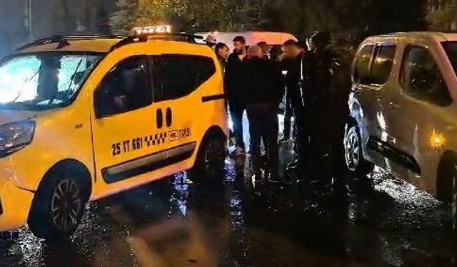 Erzurum’da zincirleme kaza: 8 araç birbirine girdi