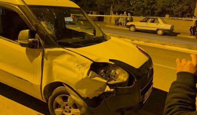 Eski muhtarın öldüğü kaza güvenlik kamerasında