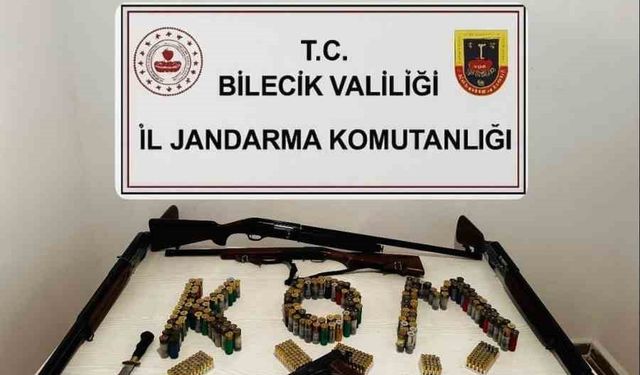 Evlerinden adeta cephanelik çıktı