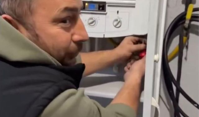 Faciada hayatını kaybeden babadan geriye bu görüntüler kaldı