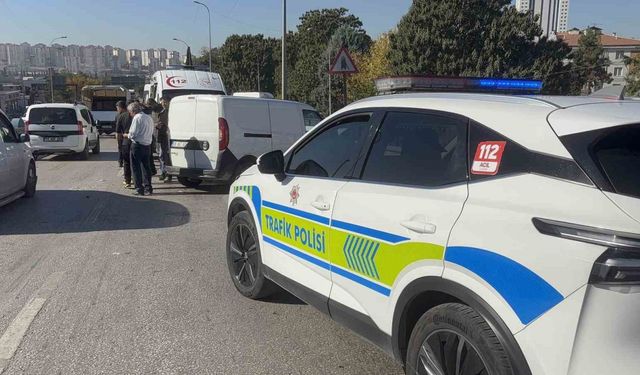 Gaziantep’te 5 aracın karıştığı zincirleme kaza: 1 yaralı