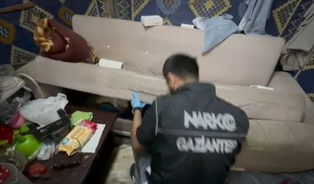 Gaziantep’te 7 kilo metamfetamin ele geçirildi: 1 şahıs tutuklandı