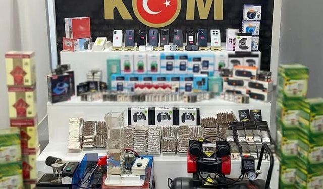 Isparta’da kaçak ürün operasyonu