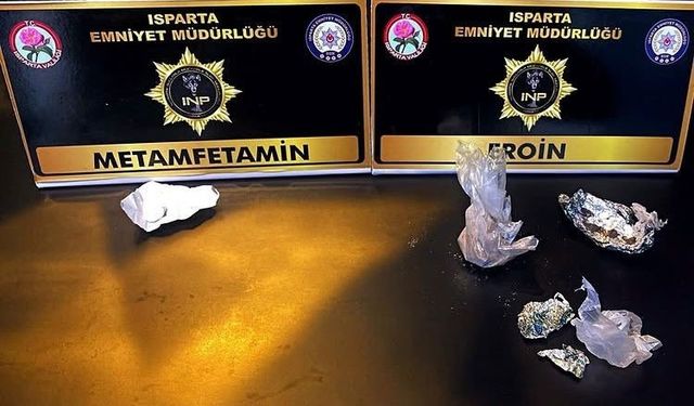 Isparta’da uyuşturucu operasyonu: 1 gözaltı