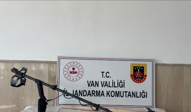 İzinsiz define arayanlara suçüstü