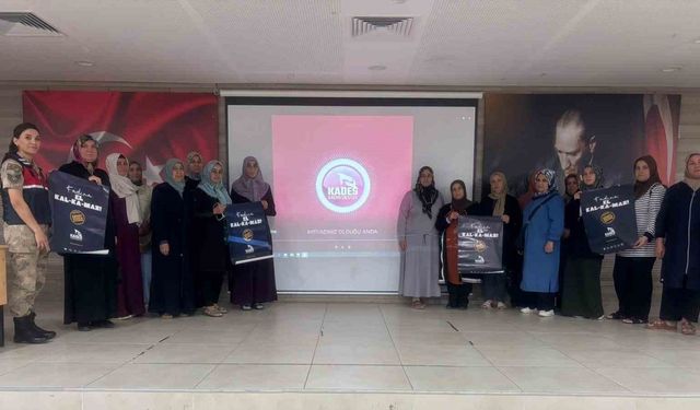 Jandarma ekipleri KADES uygulamasını tanıttı