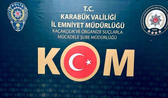 Karabük’te silah operasyonu: 4 tabanca ve yüzlerce fişek ele geçirildi