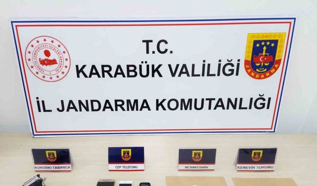 Karabük’te uyuşturucu operasyonunda 4 şüpheli yakalandı