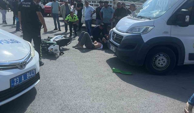 Karakoçan’da trafik kazası: 1 yaralı