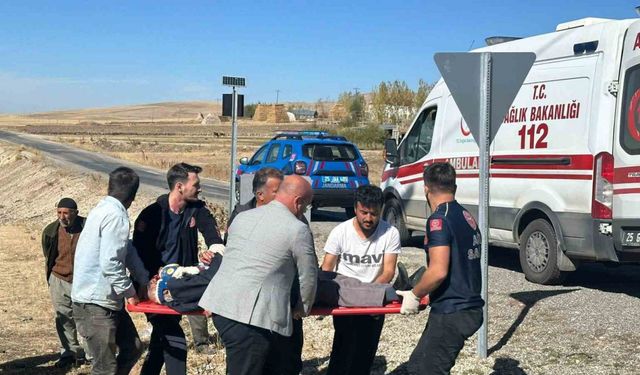 Karayazı’da trafik kazası: 1 yaralı