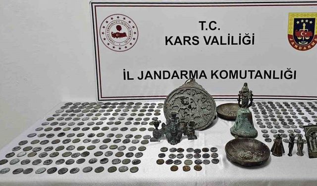 Kars’ta tarihi eser operasyonu: 5 kişi tutuklandı