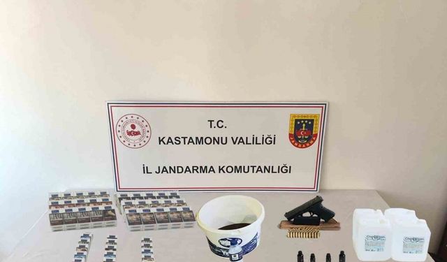 Kastamonu’da sahte alkol operasyonu: 6 kişi gözaltına alındı