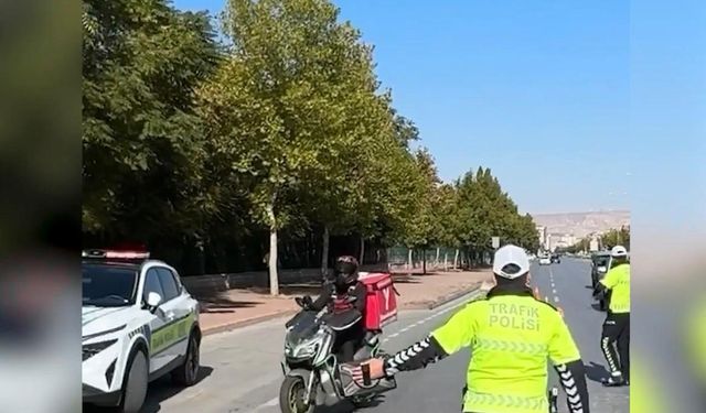 Kayseri’de 356 motosiklet sorgulandı: 7 araç trafikten men edildi