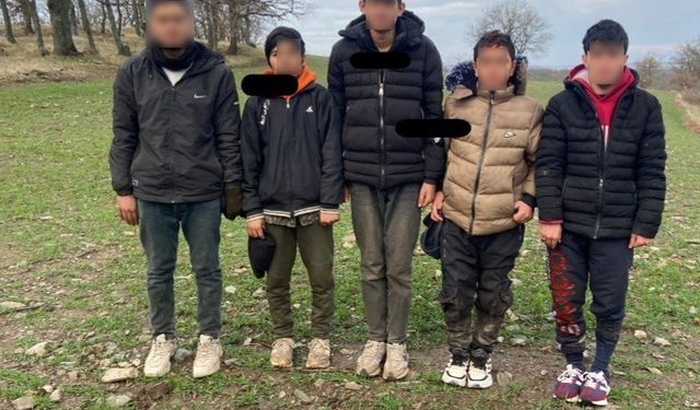 Kırklareli’nde 5 kaçak göçmen yakalandı