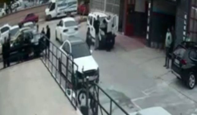 Konya’da 12 kişinin yaralandığı silahlı saldırı kamerada