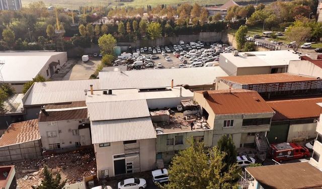 Küçükçekmece’de patlamanın yaşandığı yer makarna imalathanesi çıktı