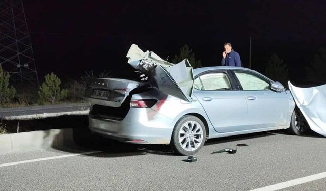 Kütahya-Tavşanlı karayolunda feci kaza: 1 ölü, 2 yaralı