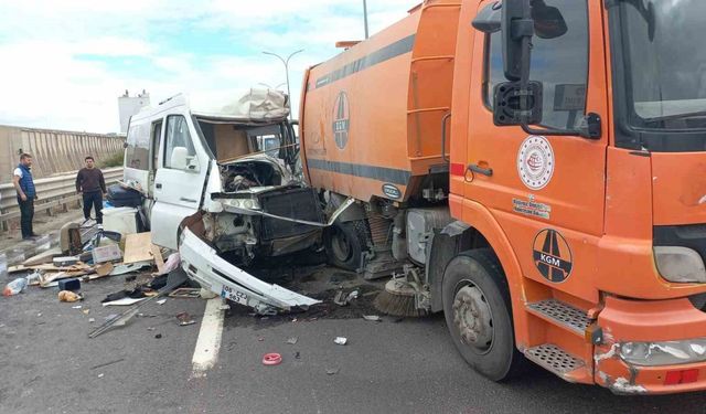 Kütahya’da trafik kazası: 1 ölü, 1 yaralı