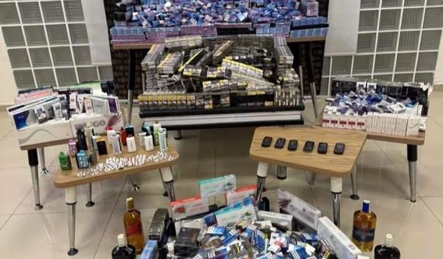 Manisa’da 4 bin 600 paket kaçak sigara yakalandı