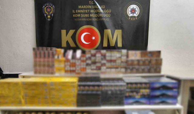 Mardin’de kaçakçılık operasyonunda 2 gözaltı